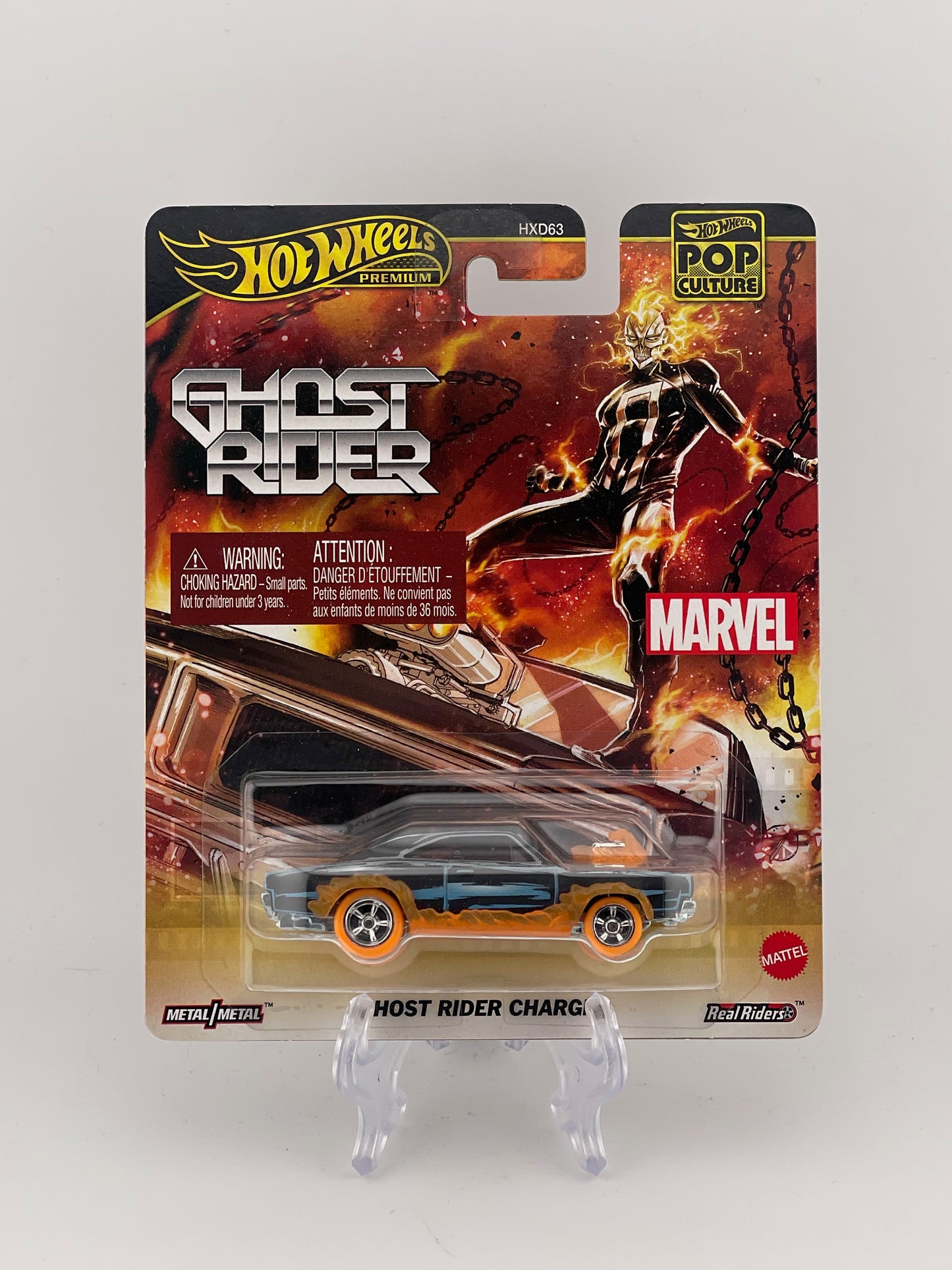 Hot Wheels Premium Pop Culture Ghost Rider Charger