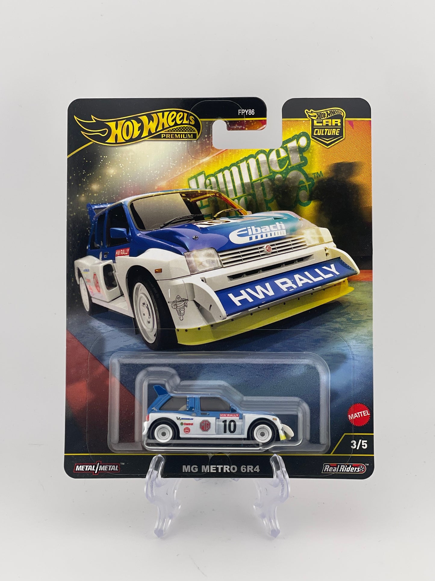 Hot Wheels Premium Car Culture Hammer Drop 3/5 MG Metro 6R4