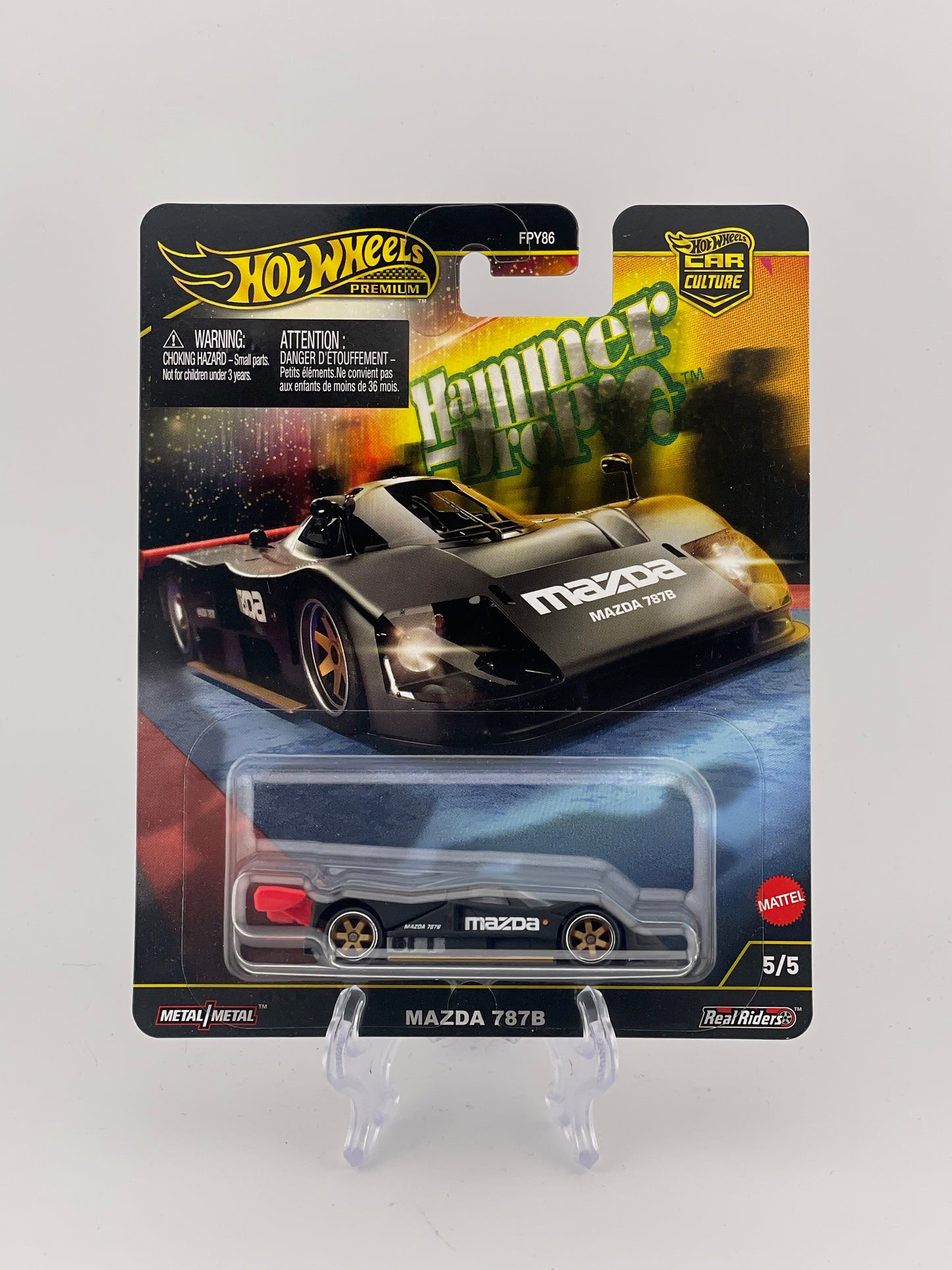 Hot Wheels Premium Car Culture Hammer Drop 5/5 Mazda 787B
