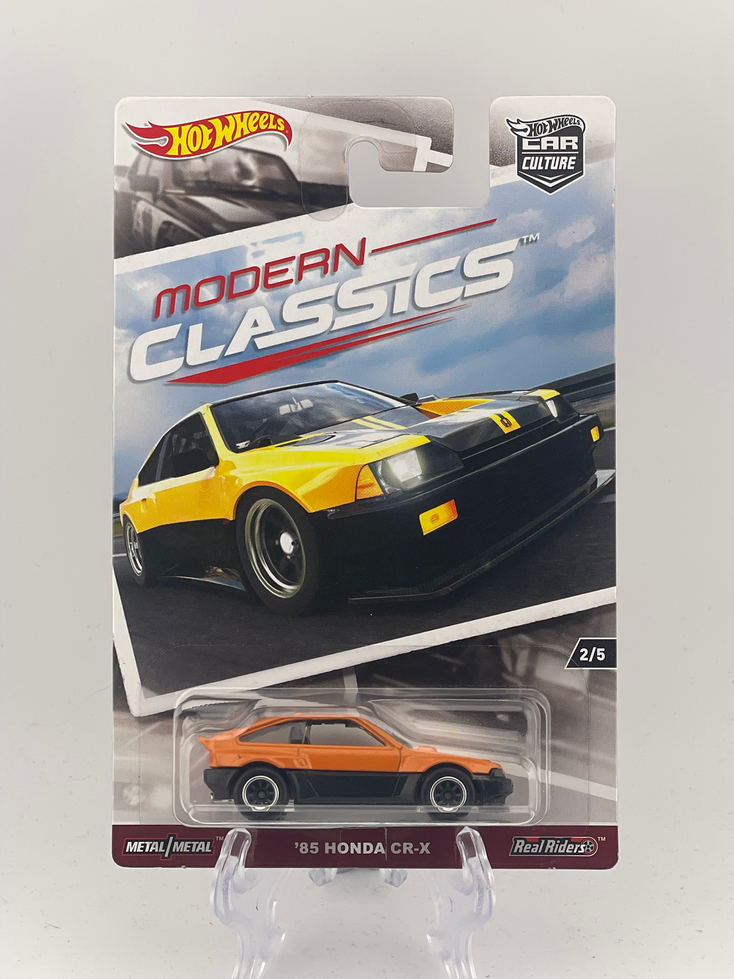 Hot Wheels Premium Car Culture Modern Classics 2/5 '85 Honda CR-X