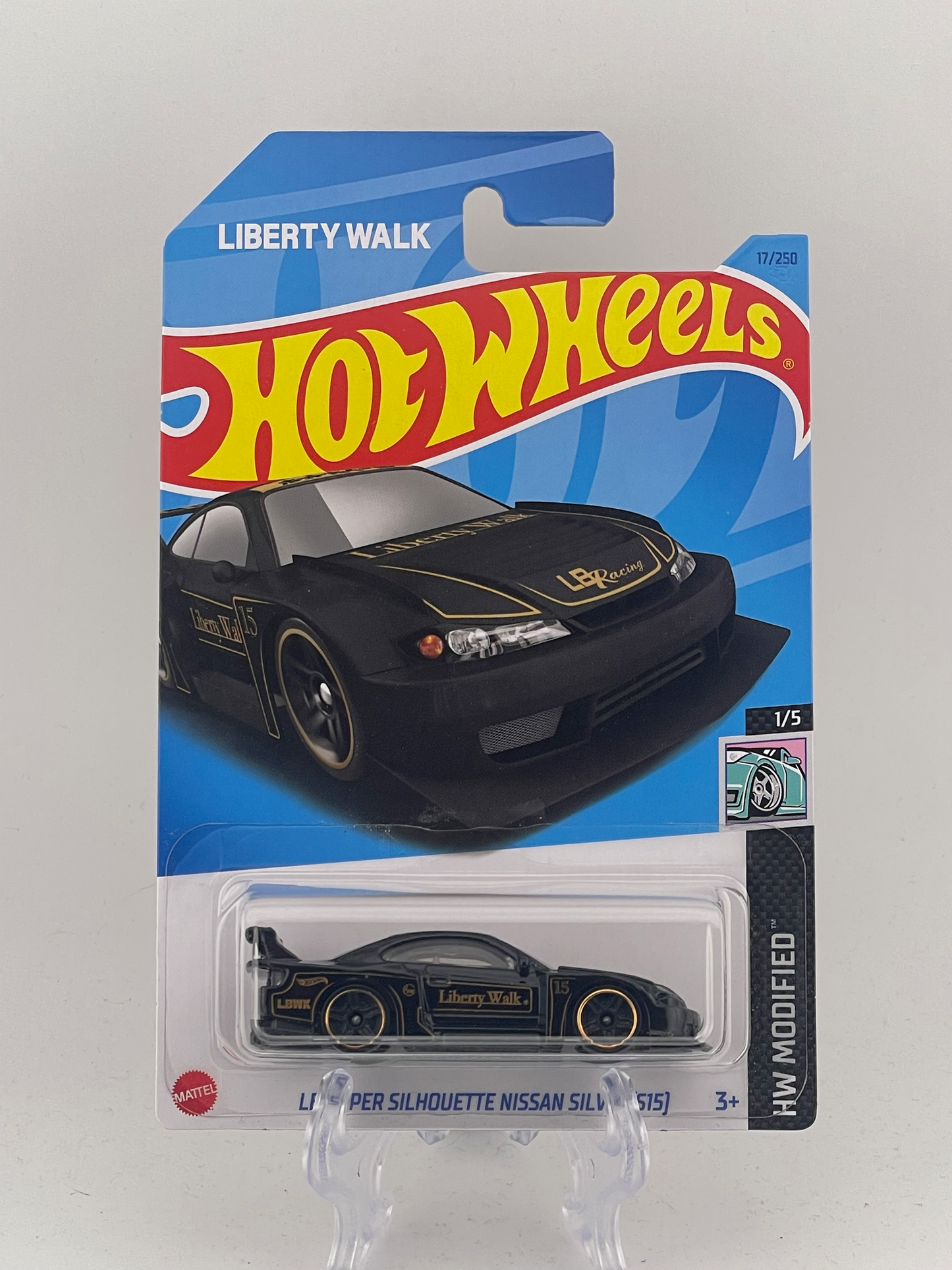 Hot Wheels Mainline LB Super Silhouette Nissan Silvia (S15) HW Modified 1/5
