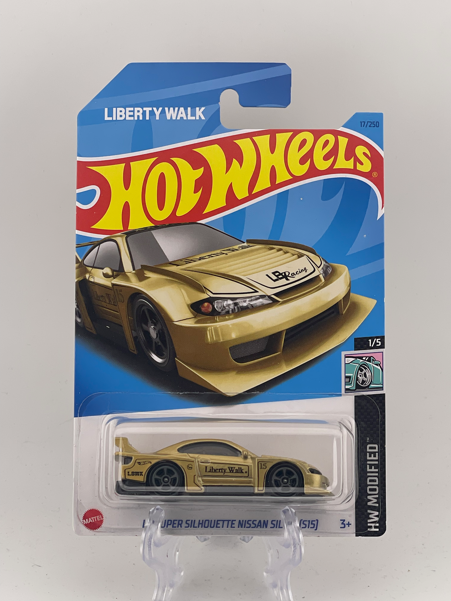 Hot Wheels Mainline LB Super Silhouette Nissan Silvia (S15) HW Modified 1/5