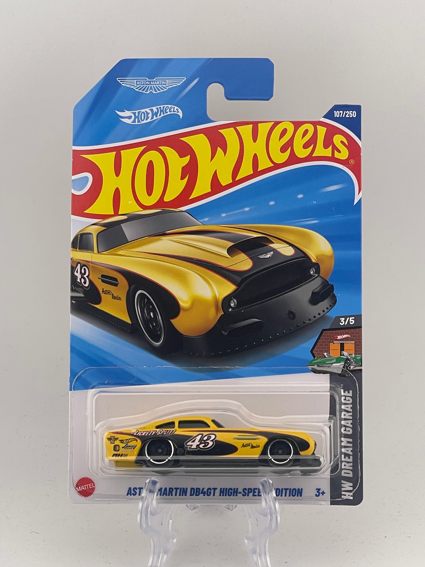 Hot Wheels Mainline Aston Martin DB4GT High-Speed Edition HW Dream Garage 3/5