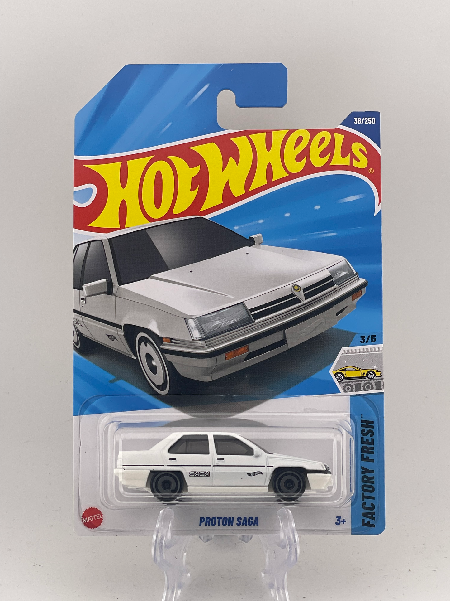 Hot Wheels Mainline Proton Saga Factory Fresh 3/5