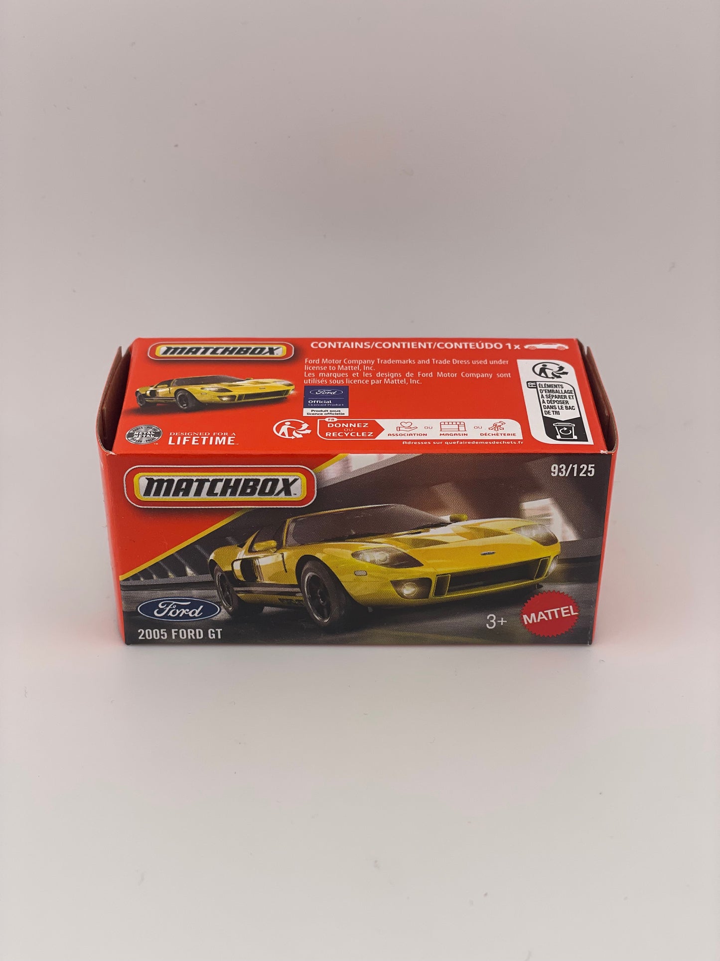 Matchbox Power Grab 2005 Ford GT