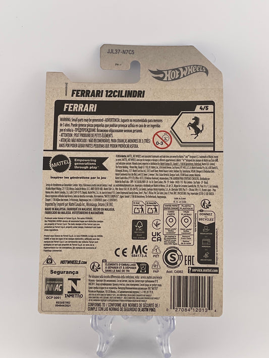 Hot Wheels Mainline Ferrari 12Cilindri Ferrari 4/5