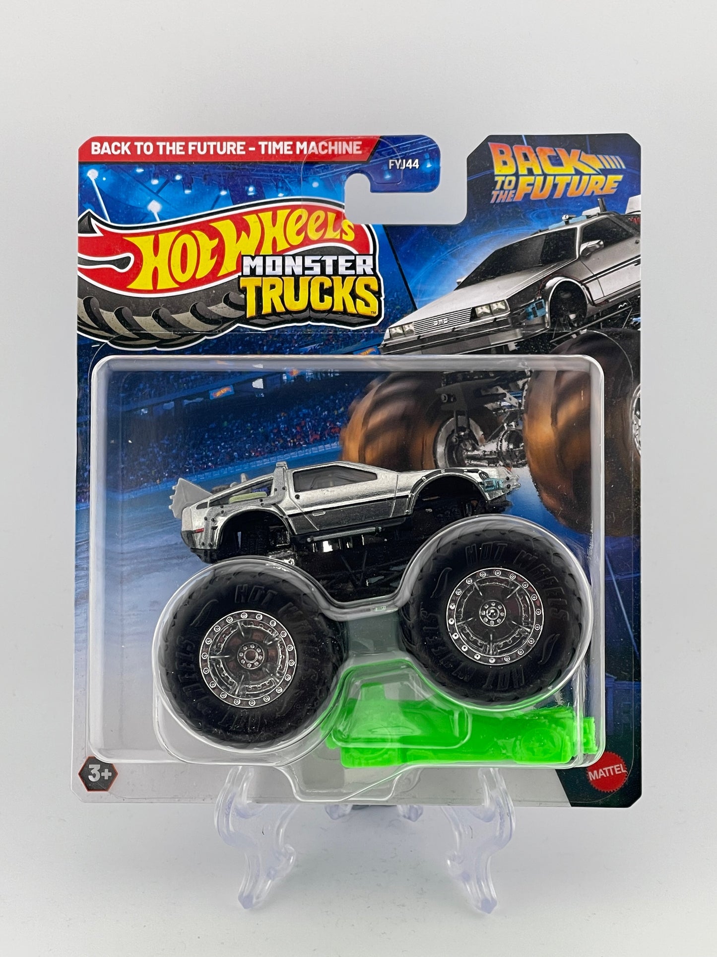 Hot Wheels Monster Trucks Back To The Future - Time Machine