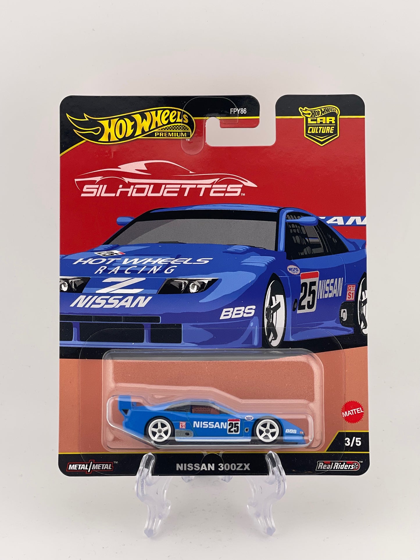 Hot Wheels Premium Car Culture Silhouettes 3/5 Nissan 300ZX