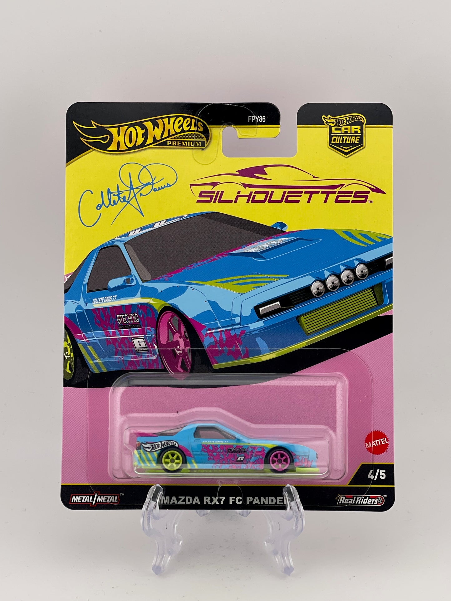 Hot Wheels Premium Car Culture Silhouettes 4/5 Mazda RX7 FC Pandem