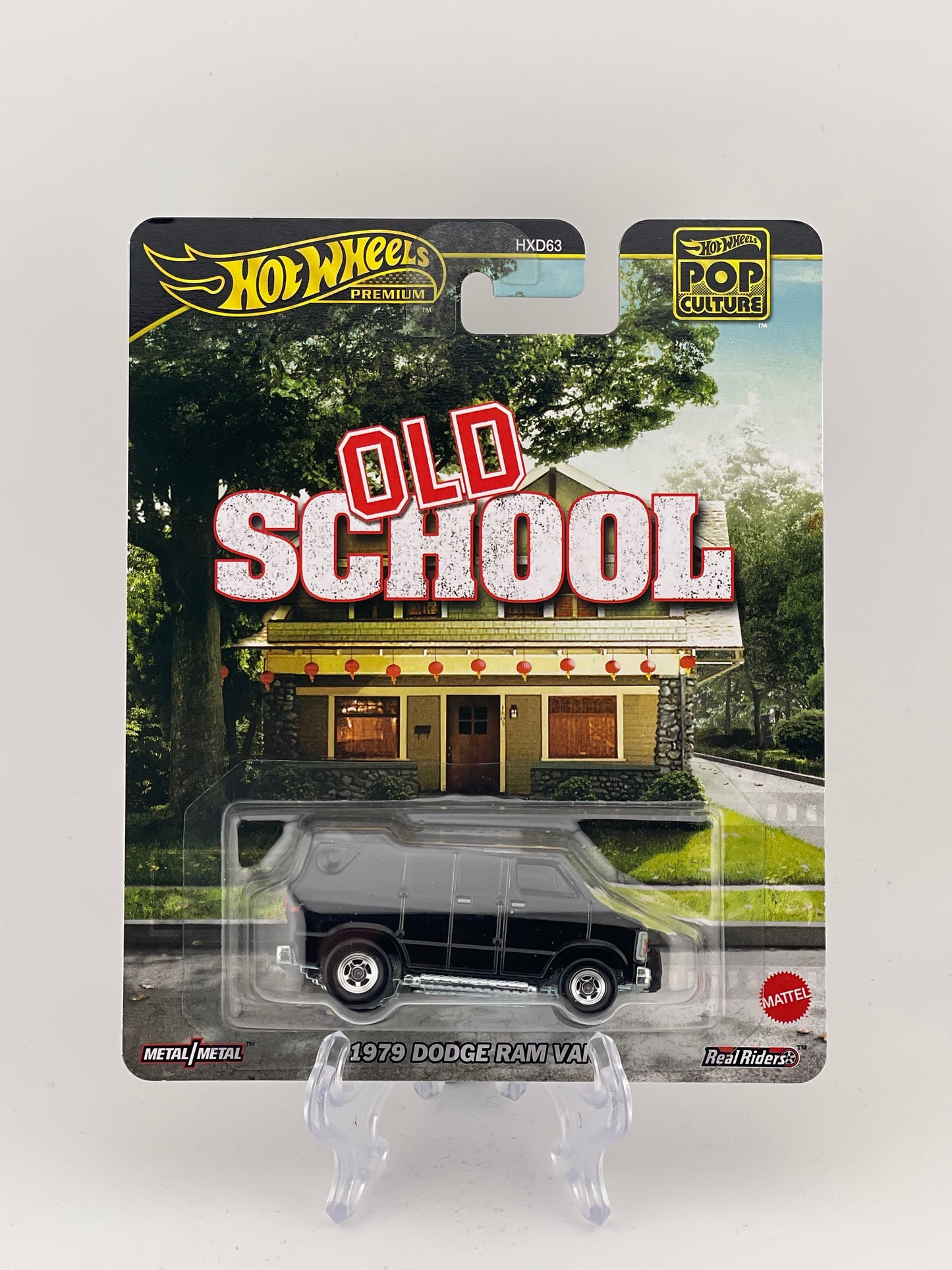 Hot Wheels Premium Pop Culture 1979 Dodge Ram Van "Old School"