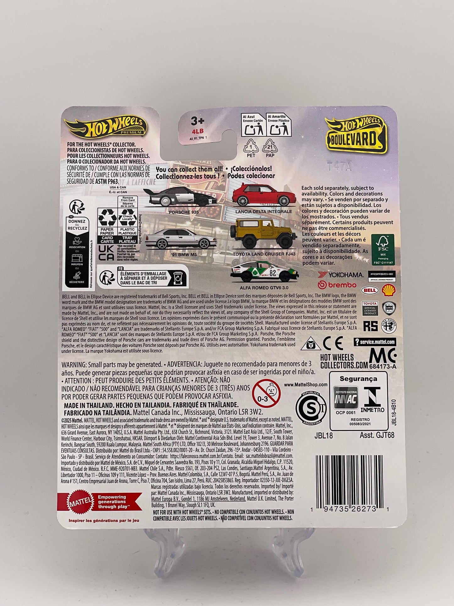 Hot Wheels Premium Boulevard #117 Lancia Delta Intergrale