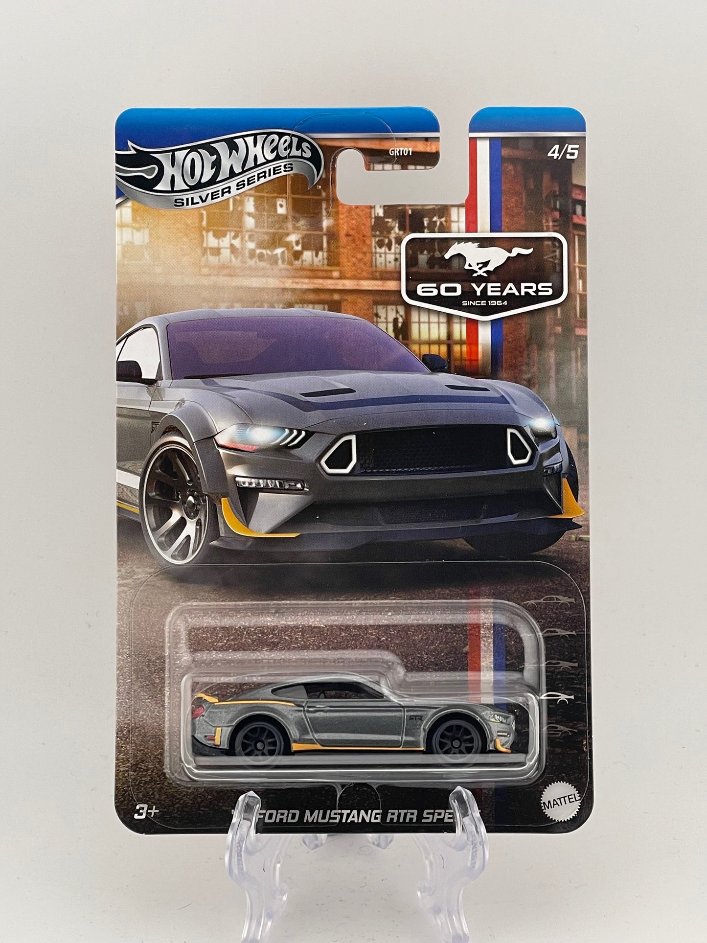 Hot Wheels Themed Assortment Mustang 60 Years 4/5 '18 Ford Mustang RTR Spec 5