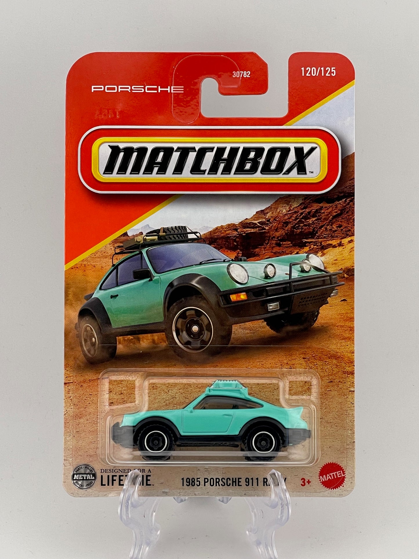 Matchbox 1985 Porsche 911 Rally 120/125