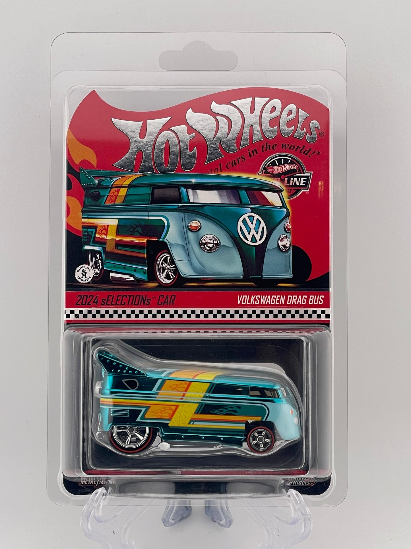 Hot Wheels RLC 2024 Selections Car Volkswagen Drag Bus