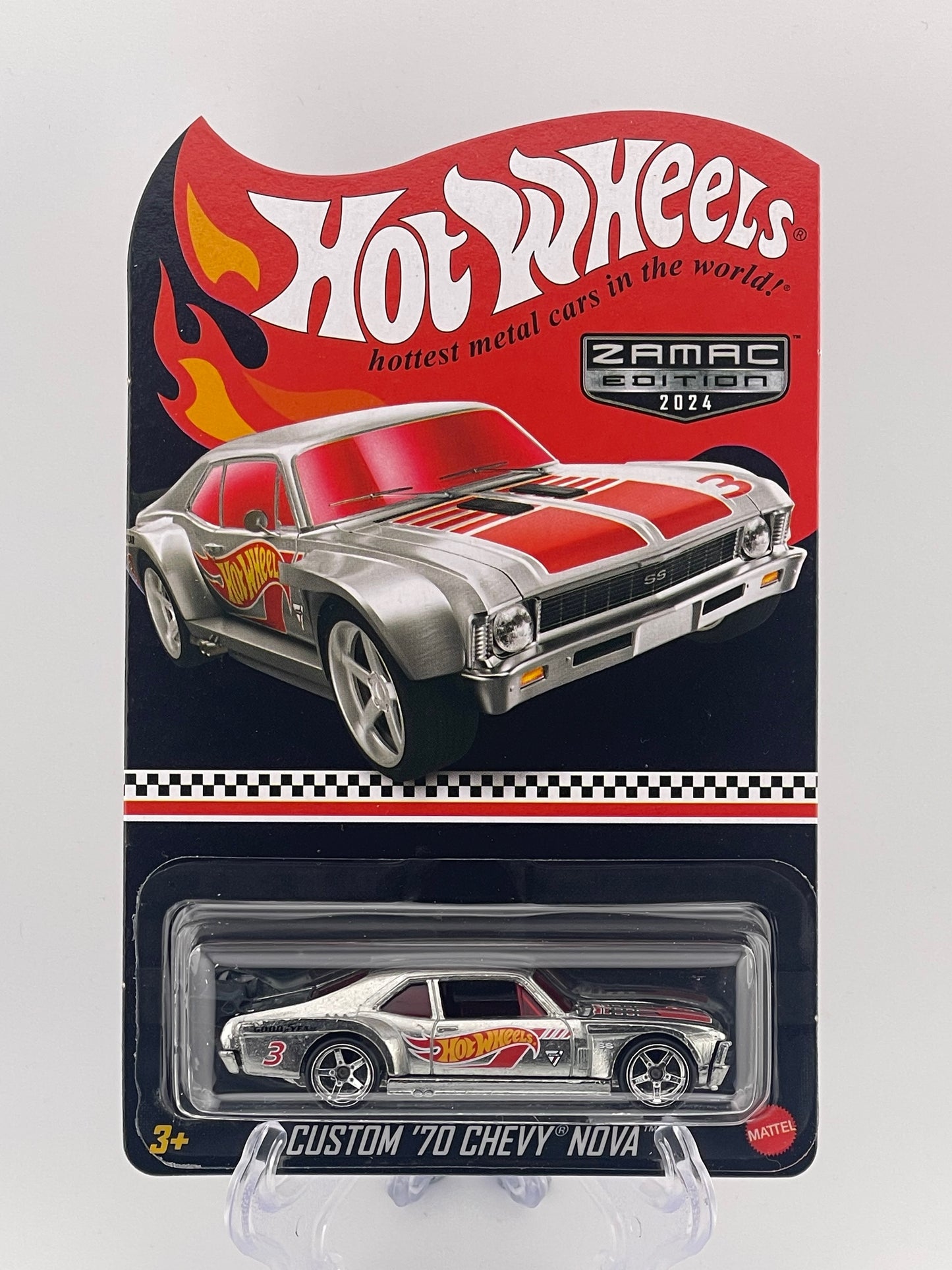 Hot Wheels Mail-In 2024 ZAMAC Edition Custom '70 Chevy Nova