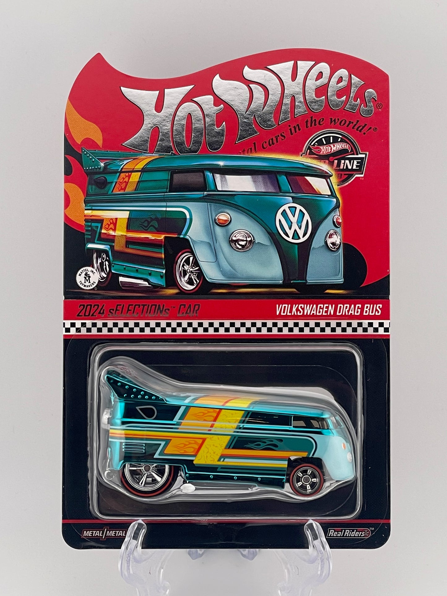 Hot Wheels RLC 2024 Selections Car Volkswagen Drag Bus