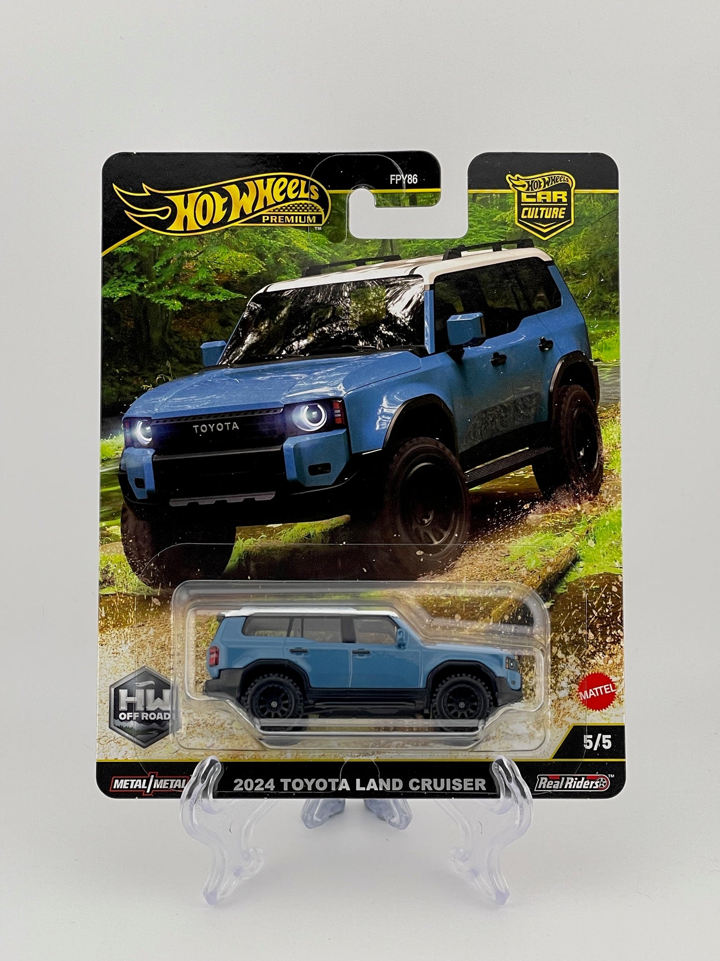 Hot Wheels Premium Car Culture HW Off Road 5/5 2024 Toyota Land Cruiser