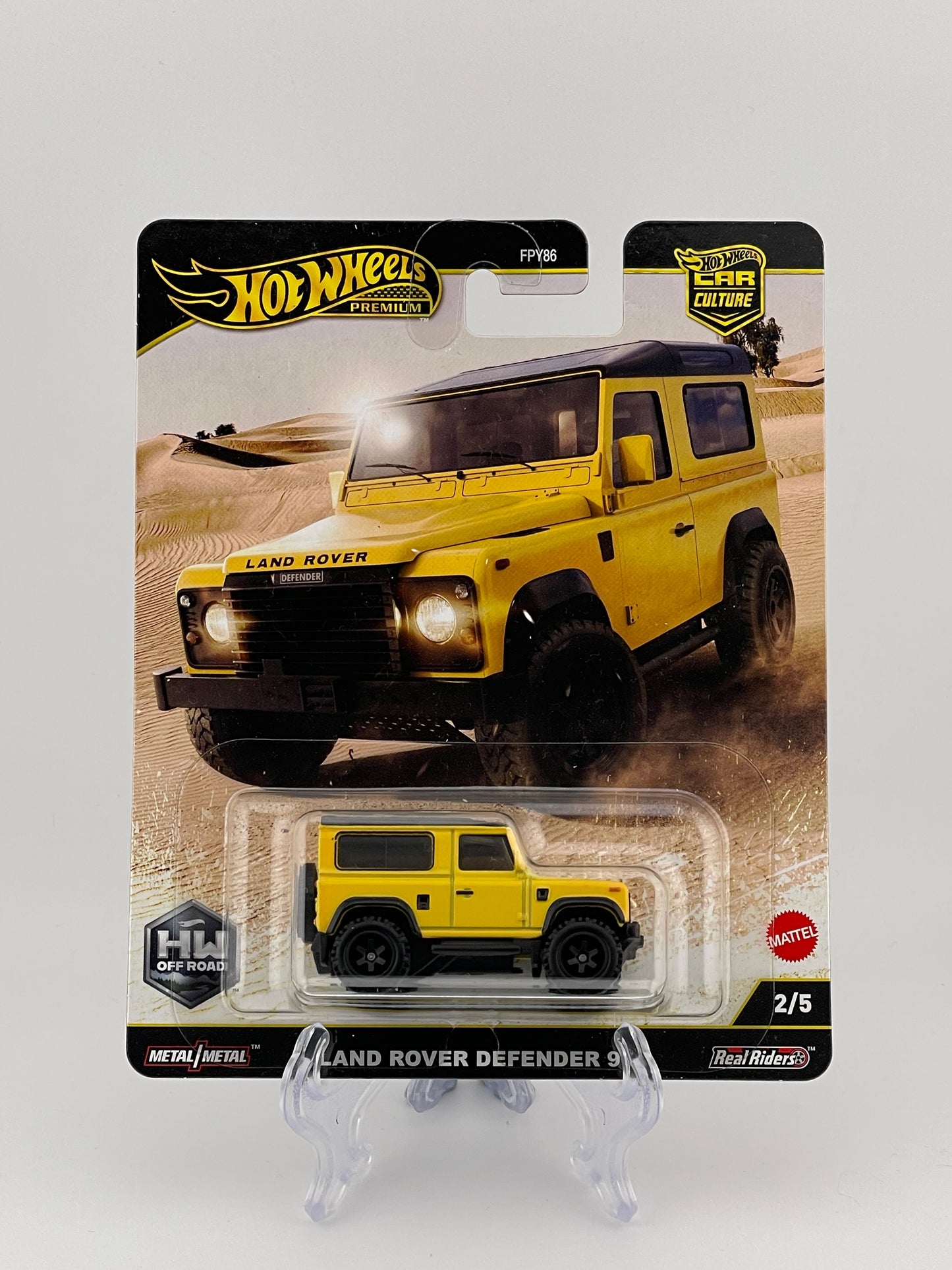 Hot Wheels Premium Car Culture HW Off Road 2/5 Land Rover Defender 90