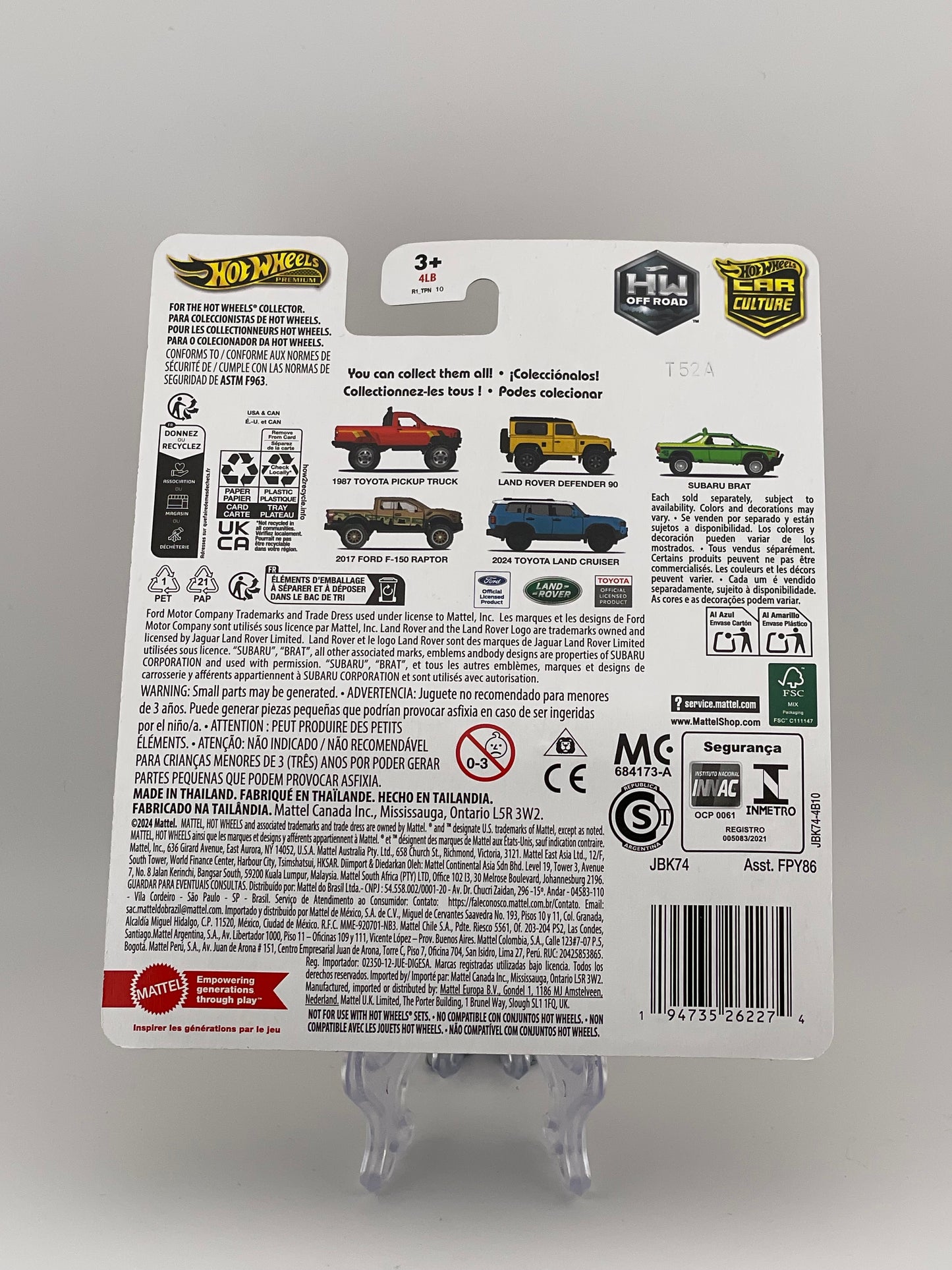 Hot Wheels Premium Car Culture HW Off Road 2/5 Land Rover Defender 90