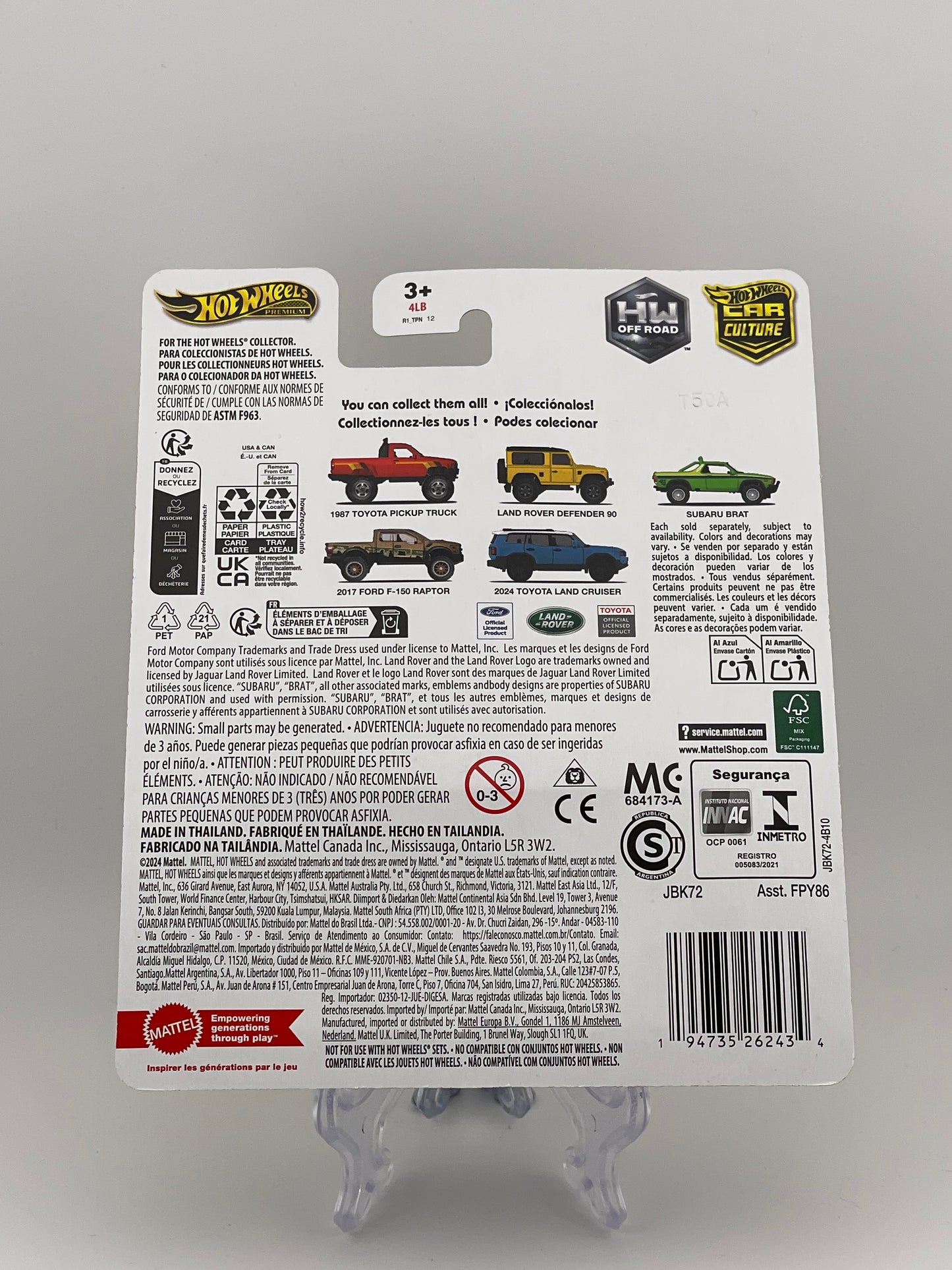 Hot Wheels Premium Car Culture HW Off Road 3/5 Subaru Brat