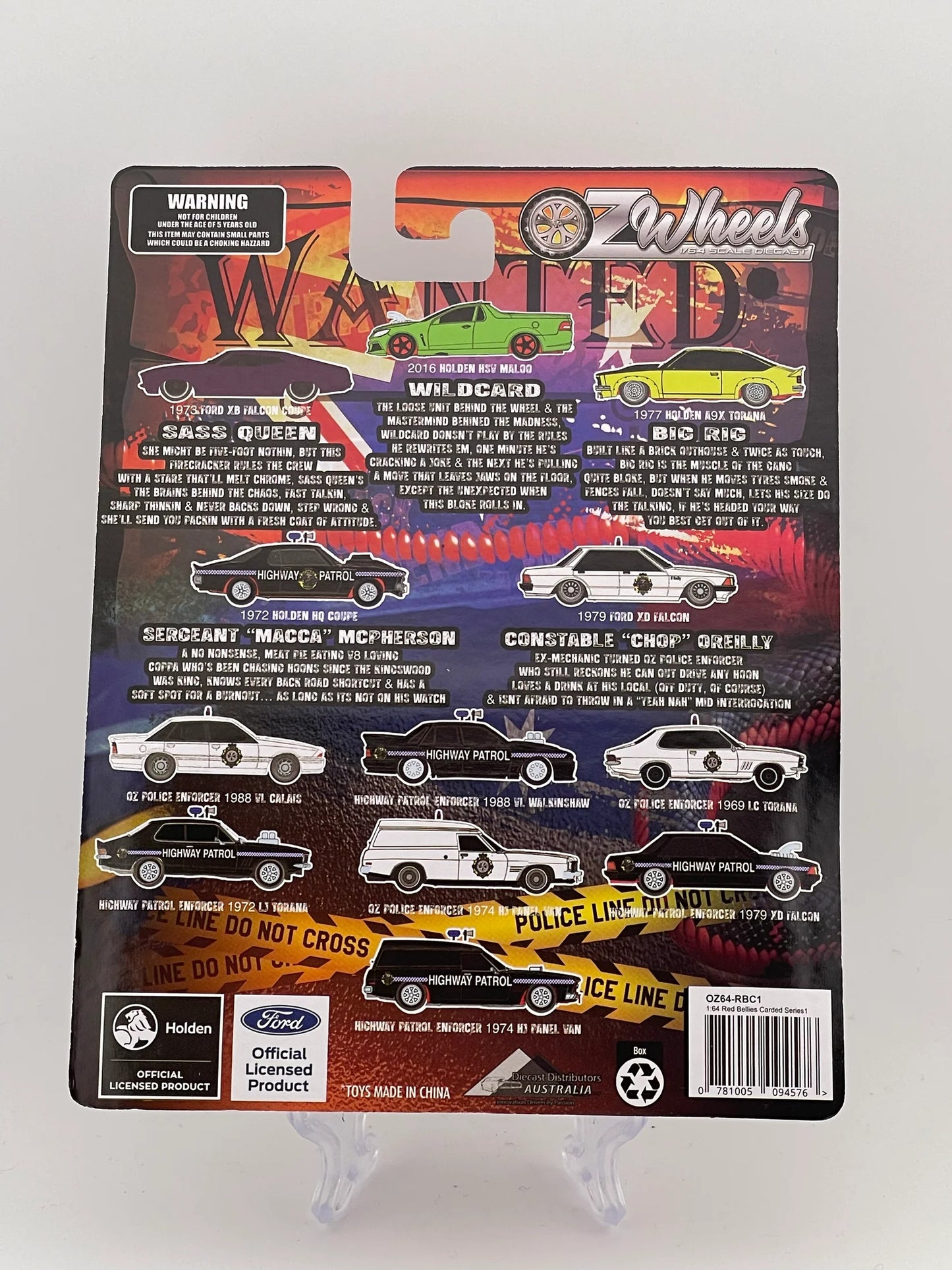 Oz Wheels Redbellies Outlaws 1977 Holden A9X Torana