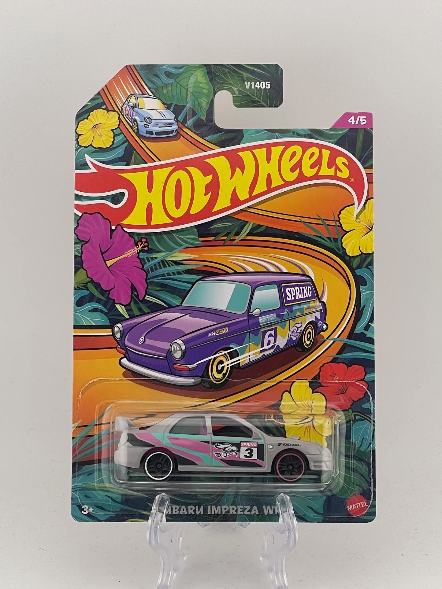 Hot Wheels Themed Assortment Spring Set 4/5 Subaru Impreza WRX