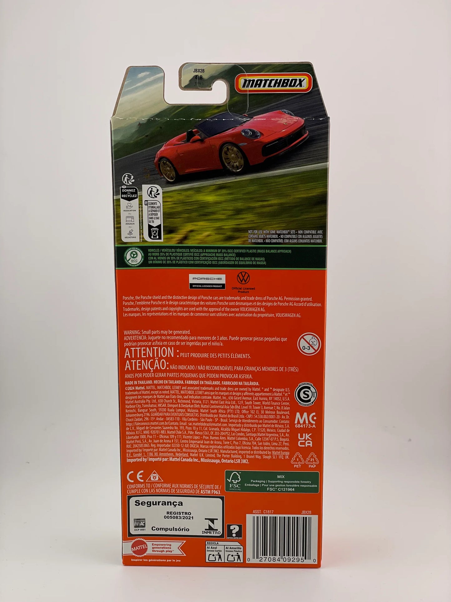 Matchbox 5-Pack Porsche Heroes/Héros