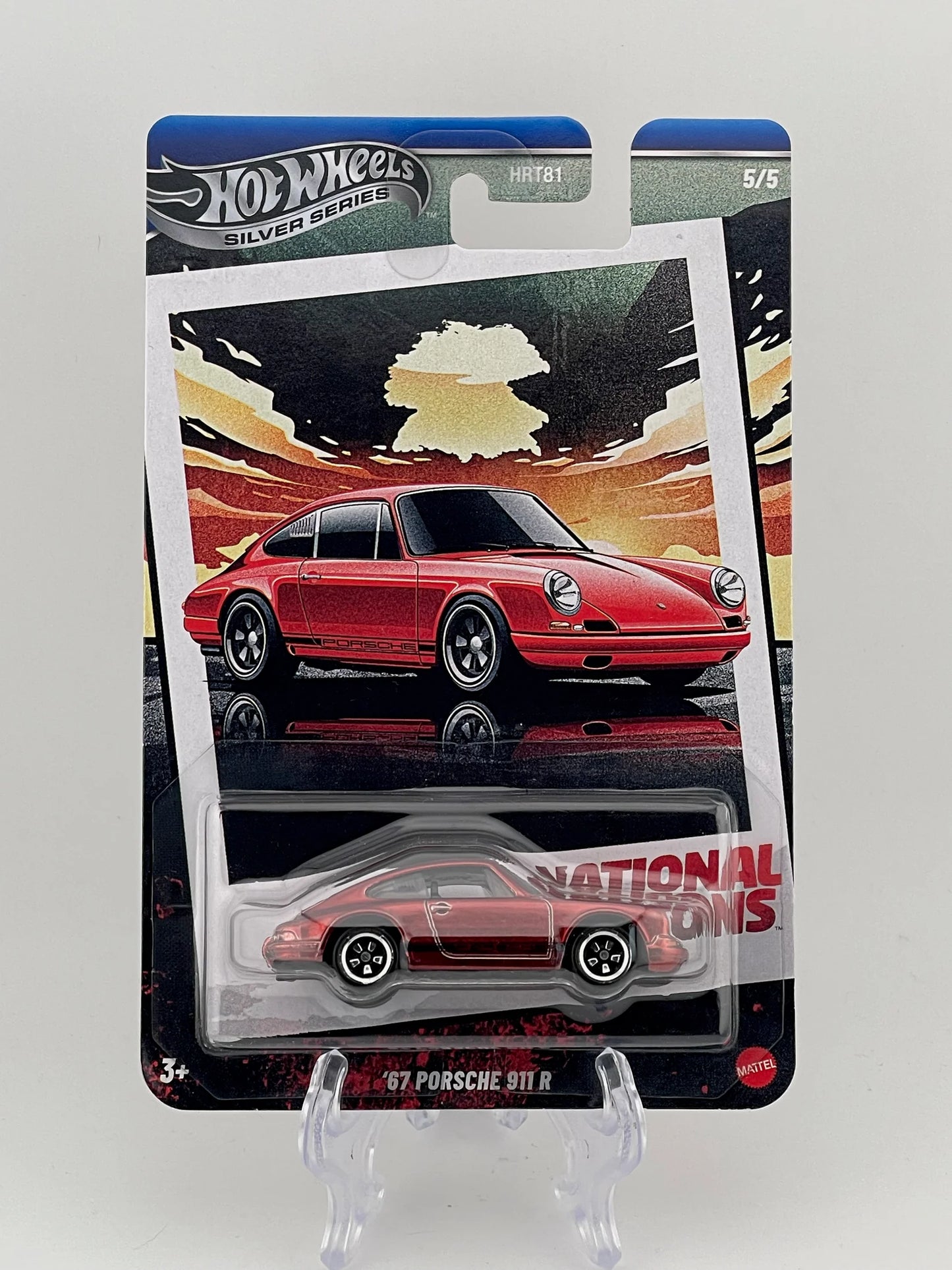 Hot Wheels Silver Series National Icons *CHASE* 5/5 '67 Porsche 911 R