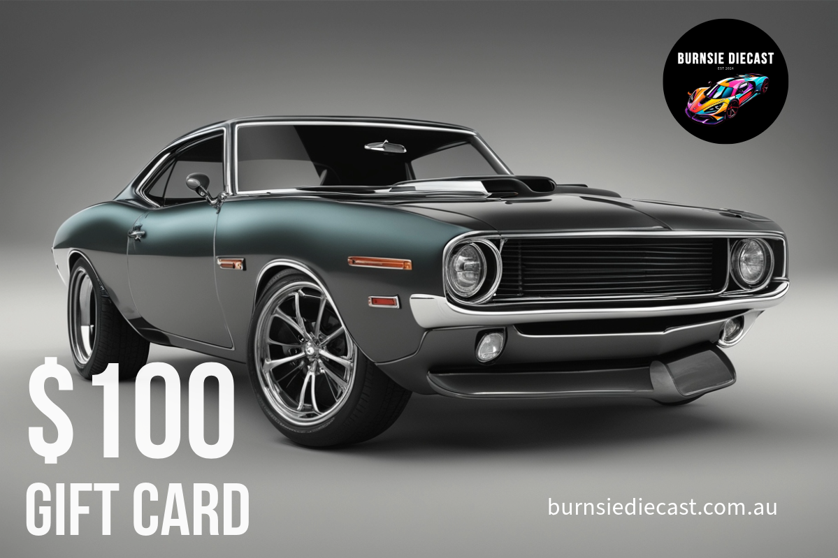 Burnsie Diecast Gift Card