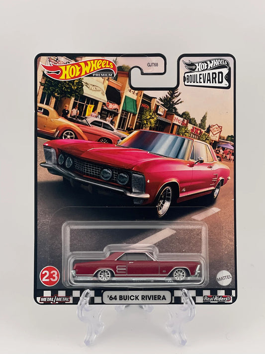 Hot Wheels Premium Boulevard #23 '64 Buick Riviera