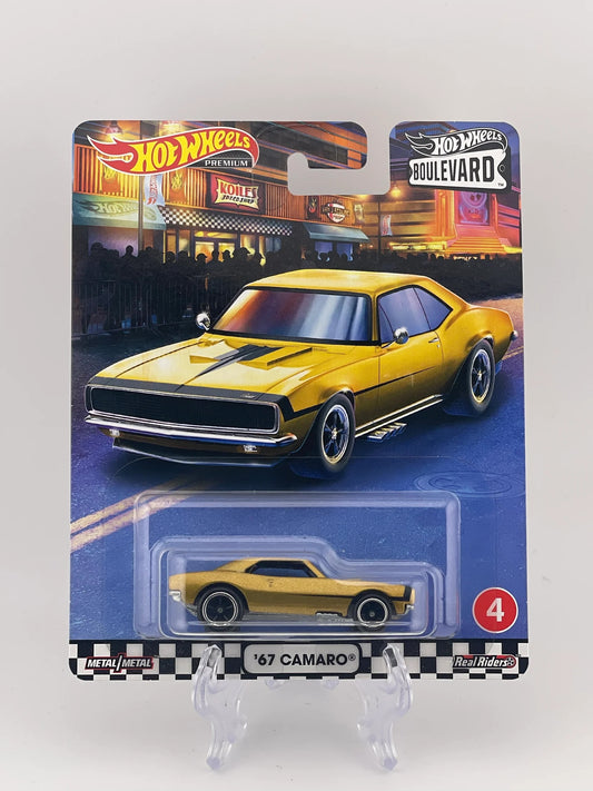 Hot Wheels Premium Boulevard #4 '67 Camaro