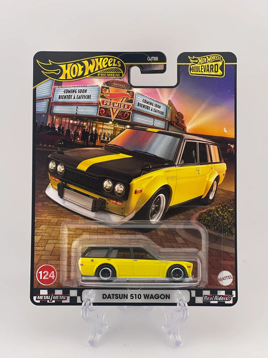 Hot Wheels Premium Boulevard #124 Datsun 510 Wagon