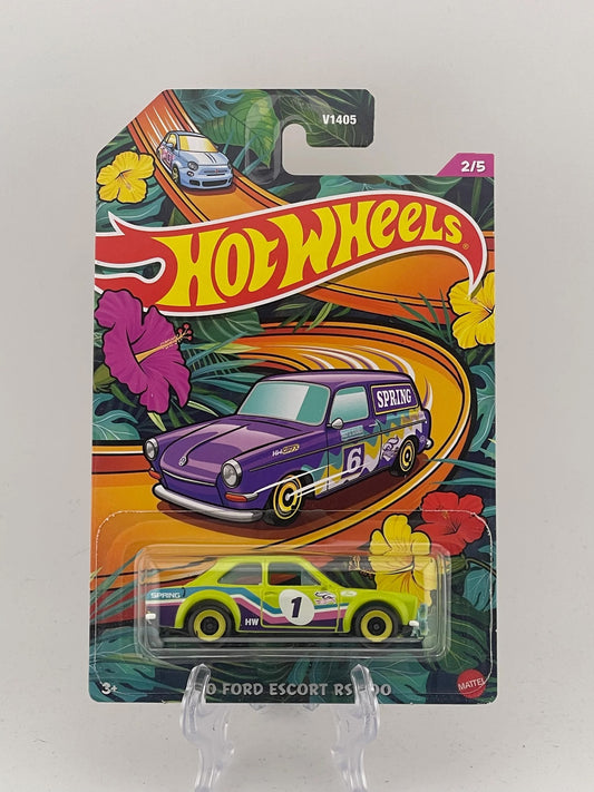 Hot Wheels Themed Assortment Spring Set 2/5 '70 Ford Escort RS1600