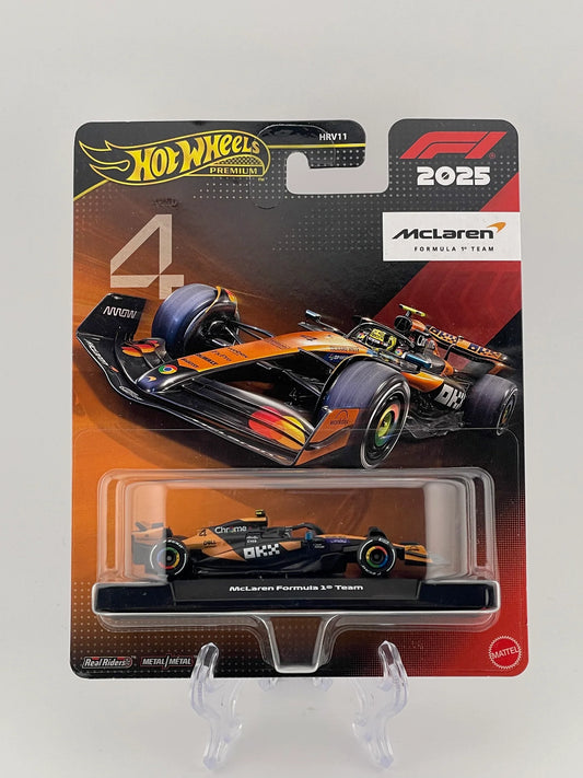 Hot Wheels Premium Formula 1 2025 Mclaren Formula One Team (#4)