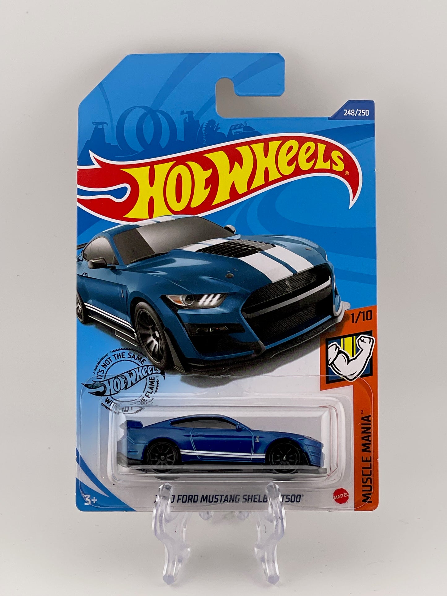 Hot Wheels Mainline 2020 Ford Mustang Shelby GT500 Muscle Mania 1/10