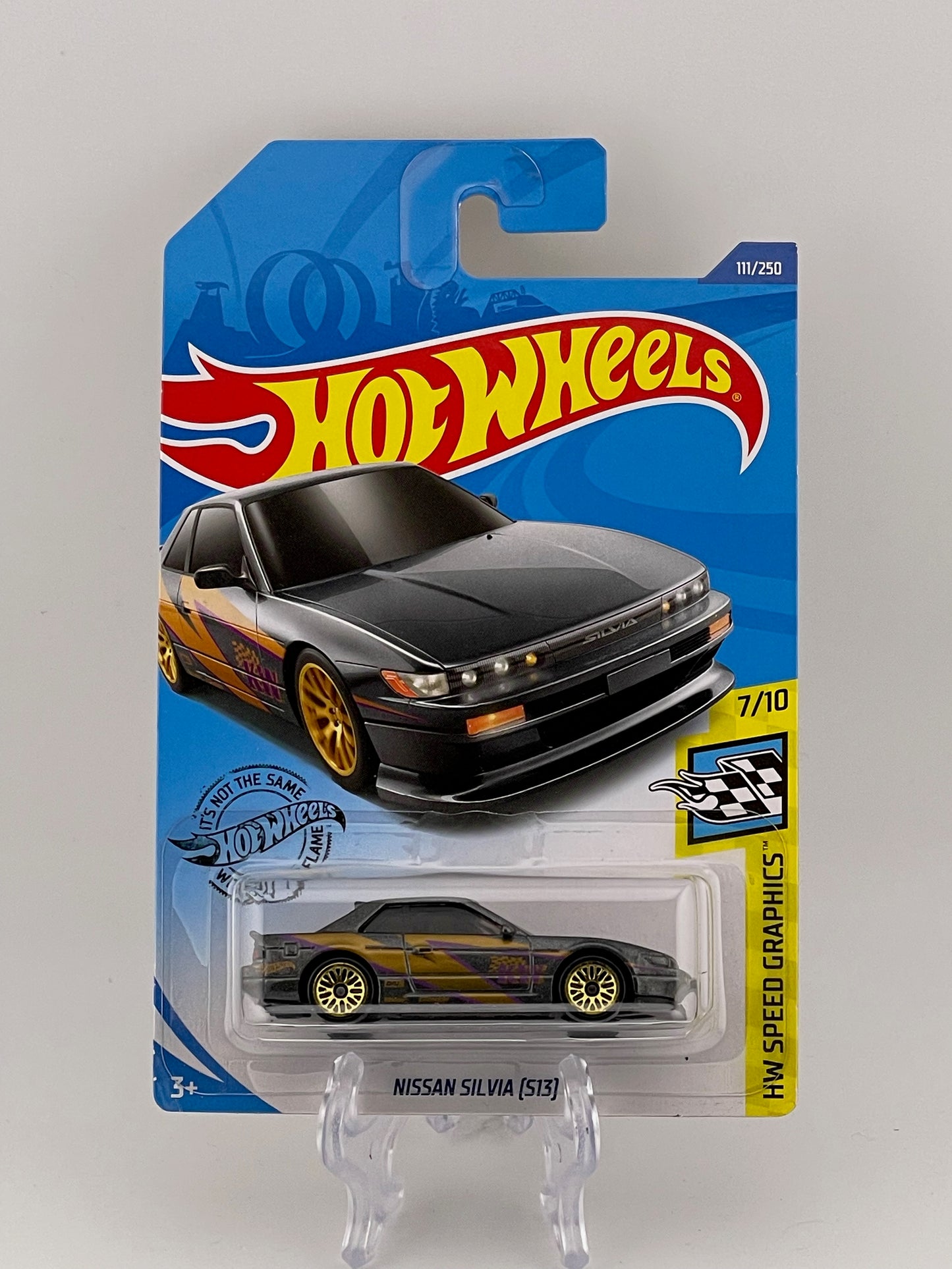 Hot Wheels Mainline Nissan Silvia (S13) HW Speed Graphics 7/10
