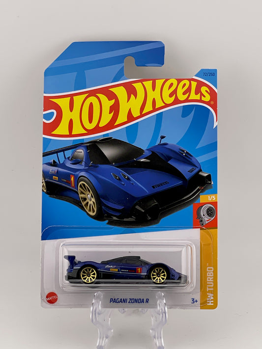 Hot Wheels Mainline Pagani Zonda R HW Turbo 1/5