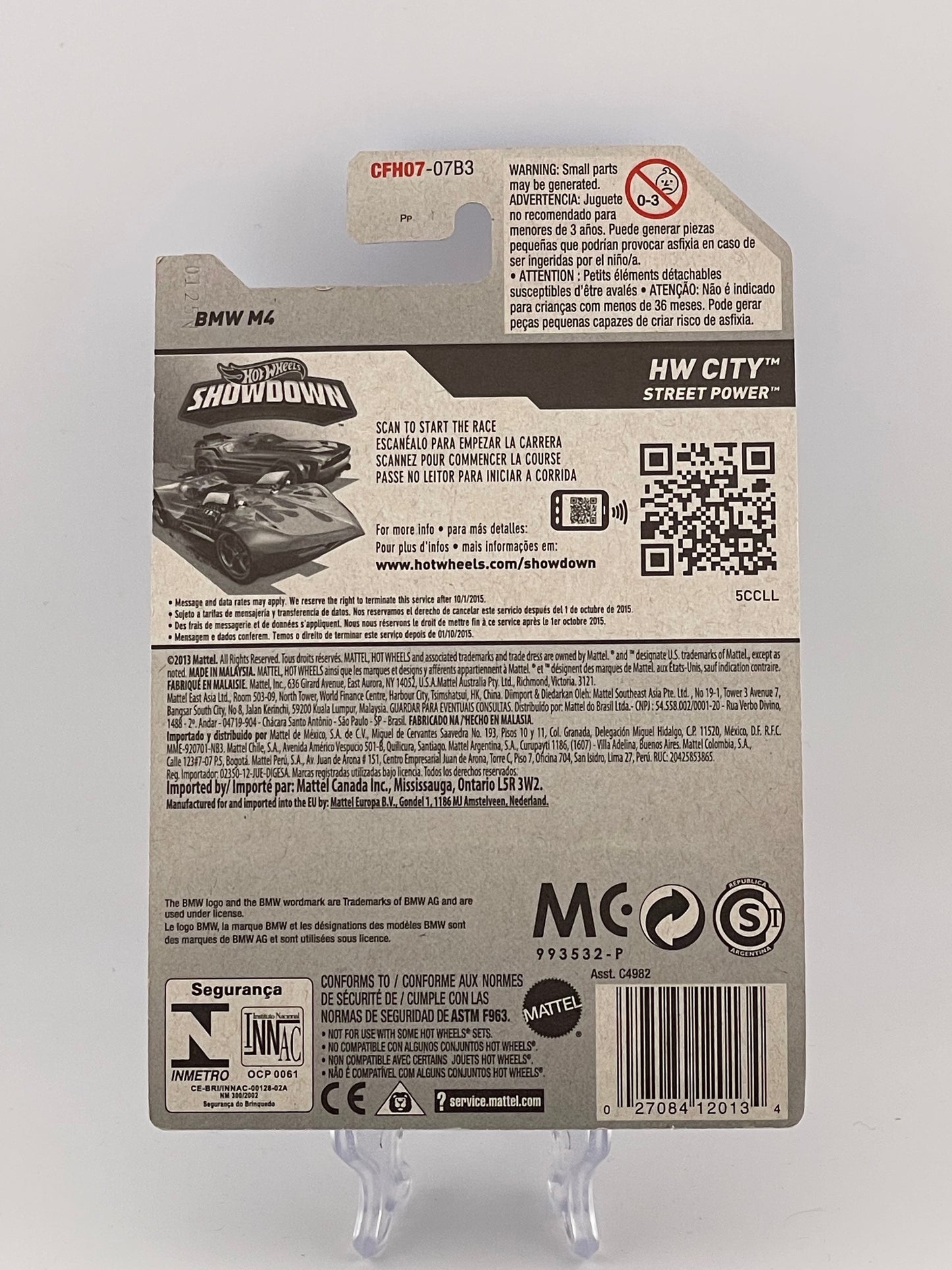 Hot Wheels Mainline BMW M4 HW City