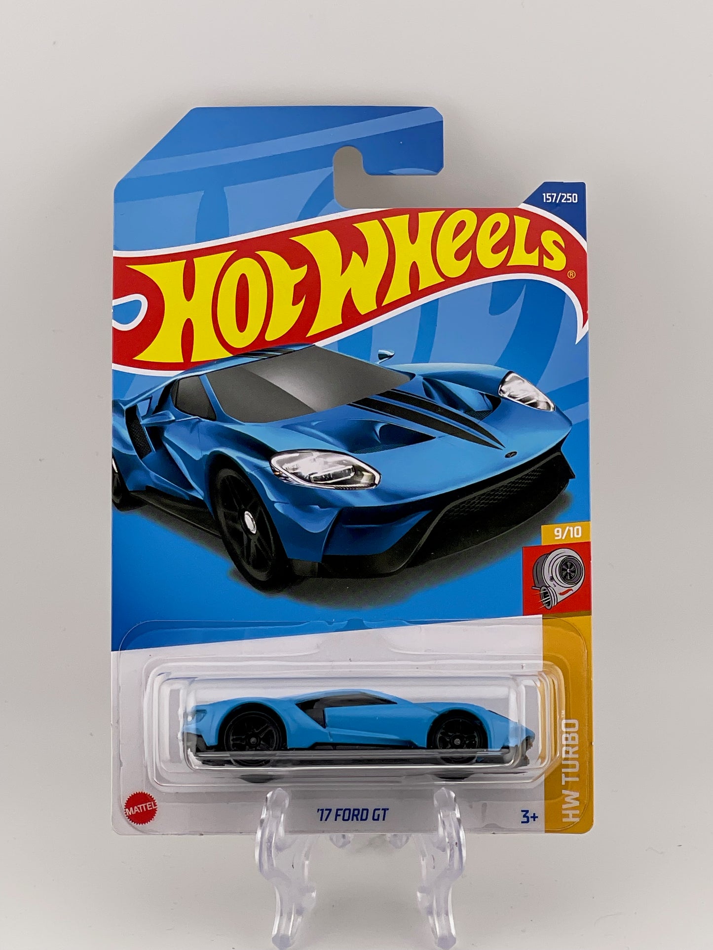 Hot Wheels Mainline '17 Ford GT HW Turbo 9/10