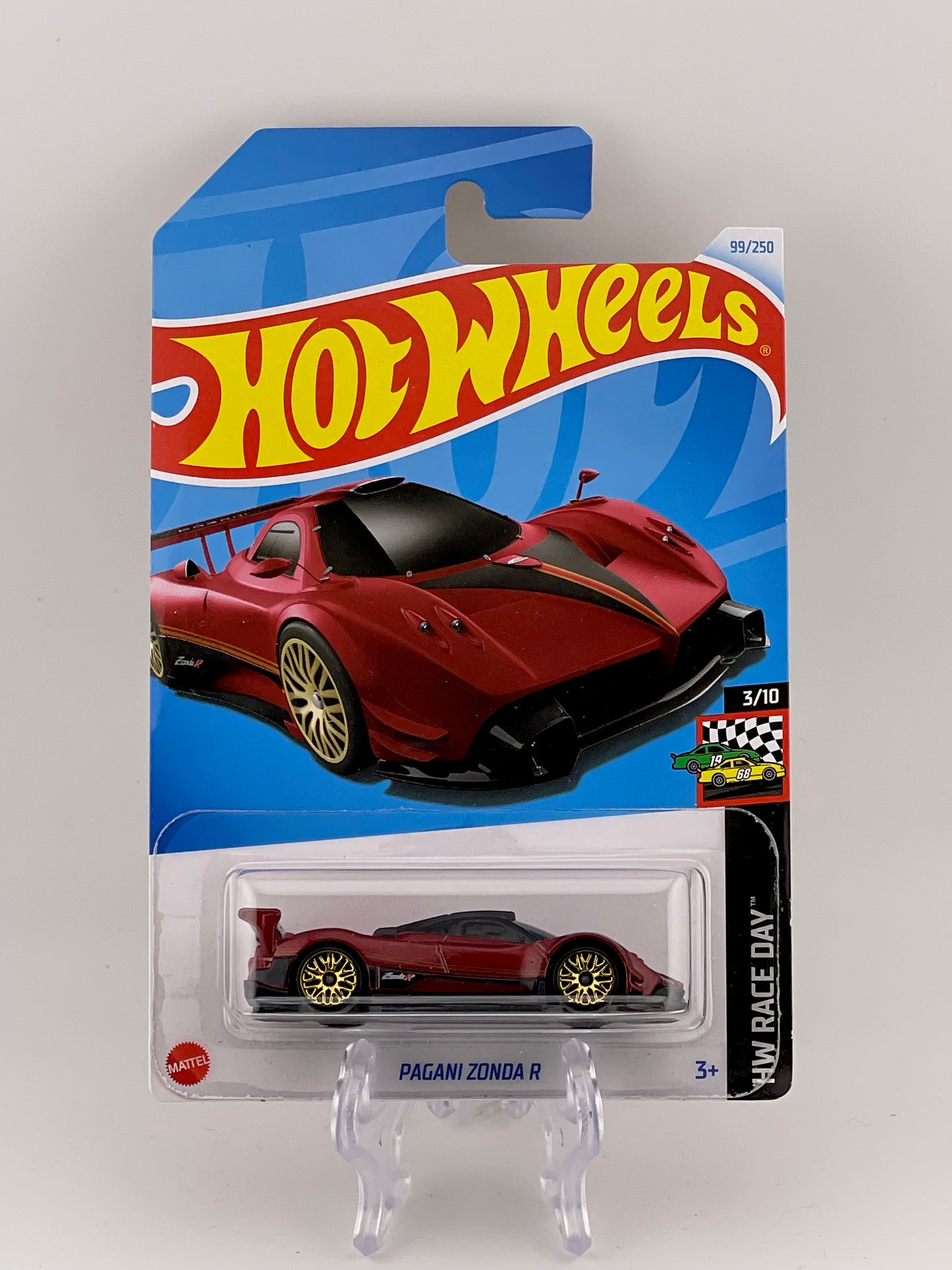 Hot Wheels Mainline Pagani Zonda R HW Race Day 3/10 *Check Description*