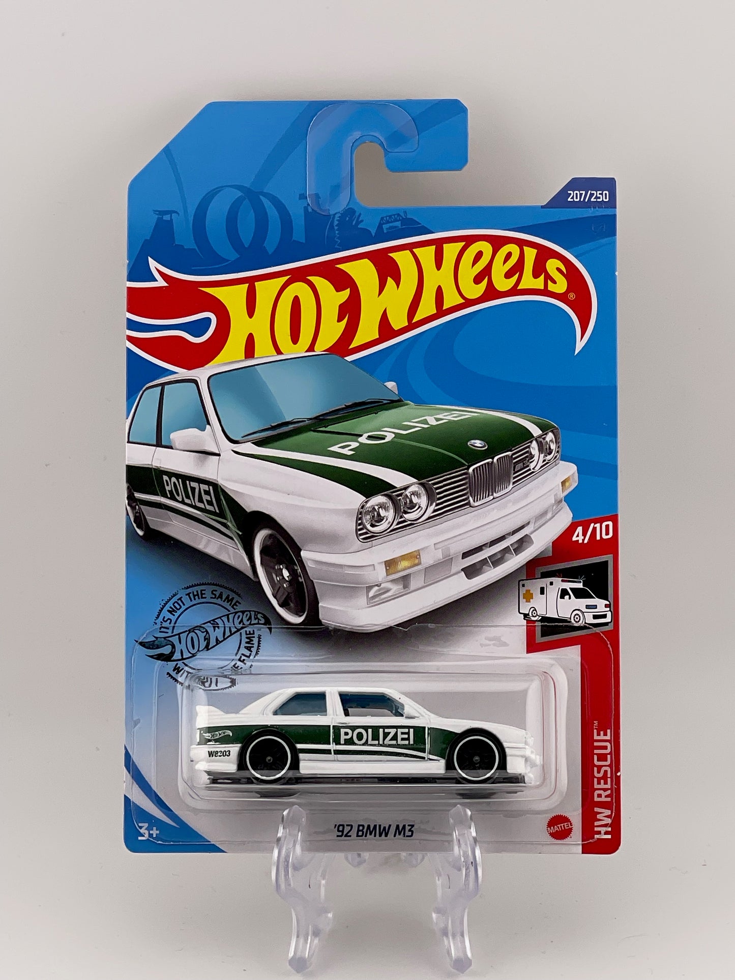 Hot Wheels Mainline '92 BMW M3 HW Rescue 4/10