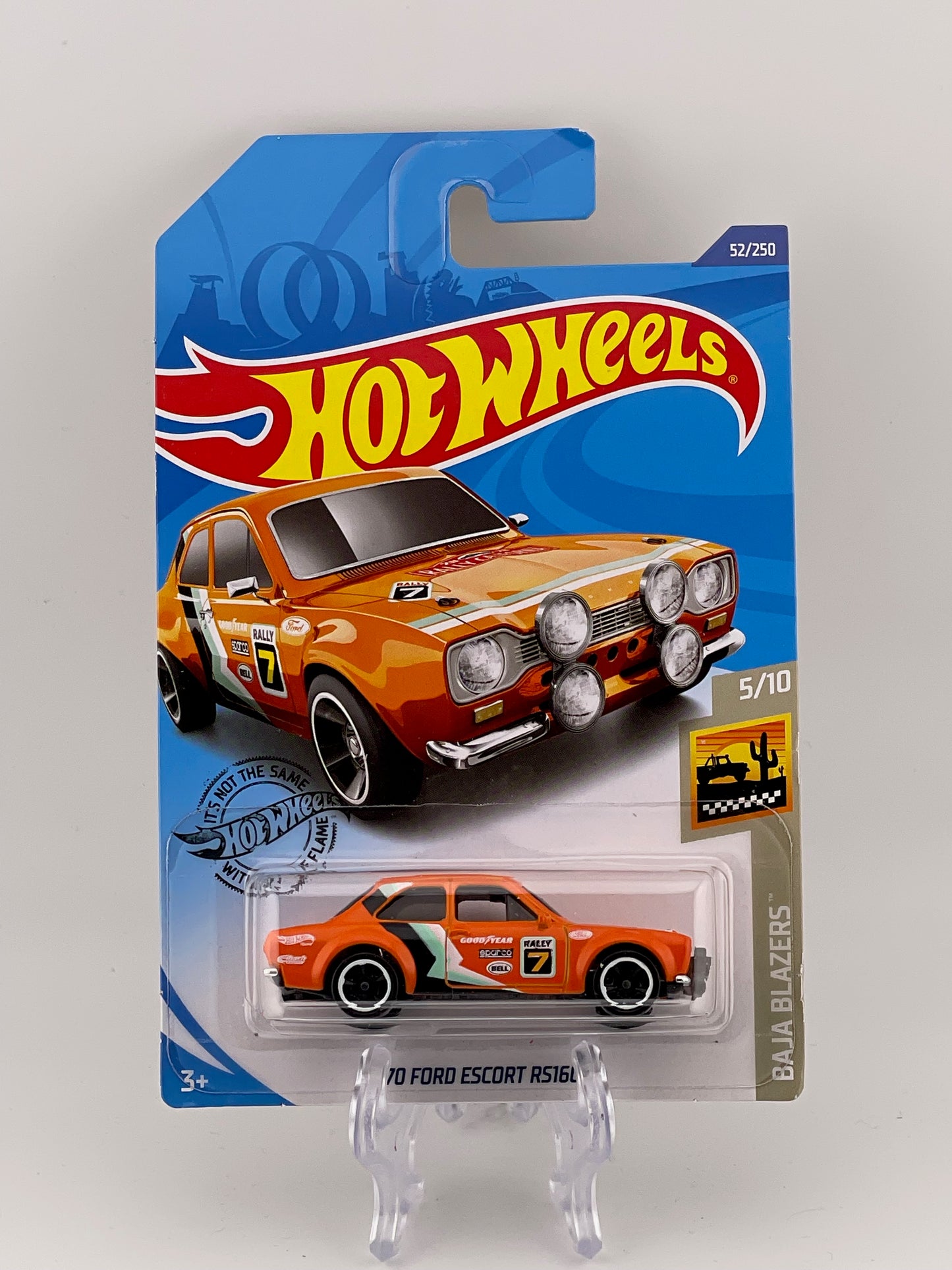 Hot Wheels Mainline '70 Ford Escort RS1600 Baja Blazers 5/10