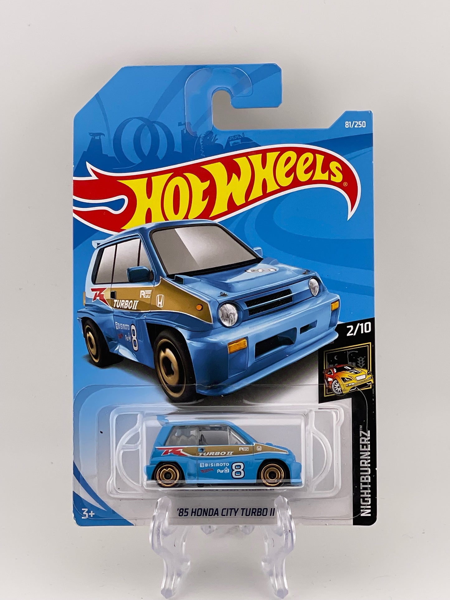 Hot Wheels Mainline '85 Honda City Turbo II NightBurnerz 2/10