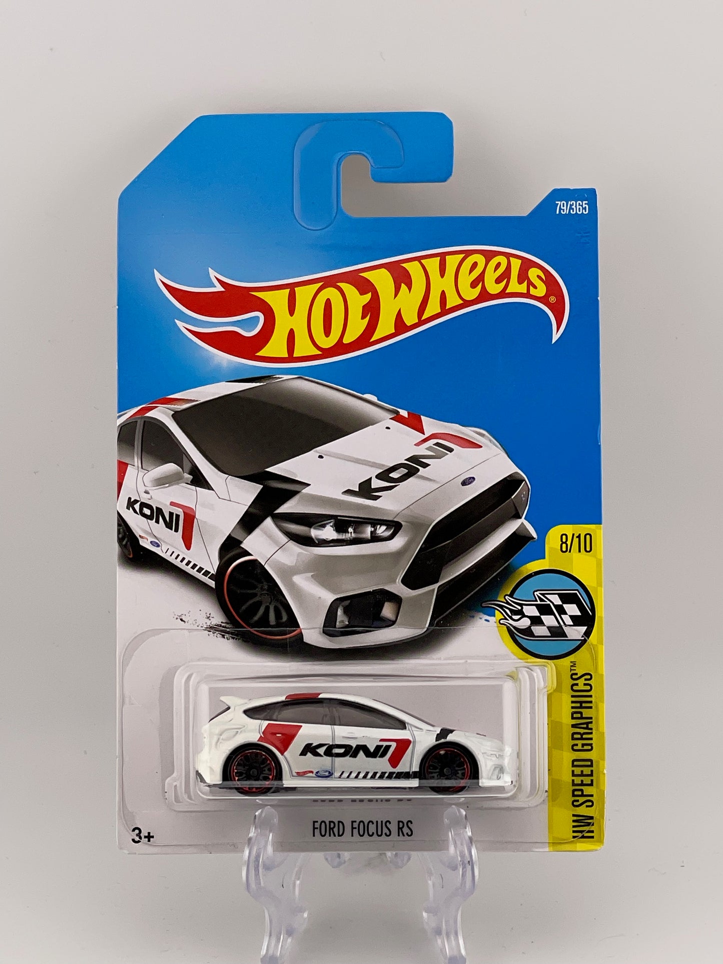 Hot Wheels Mainline Ford Focus RS HW Speed Graphics 8/10