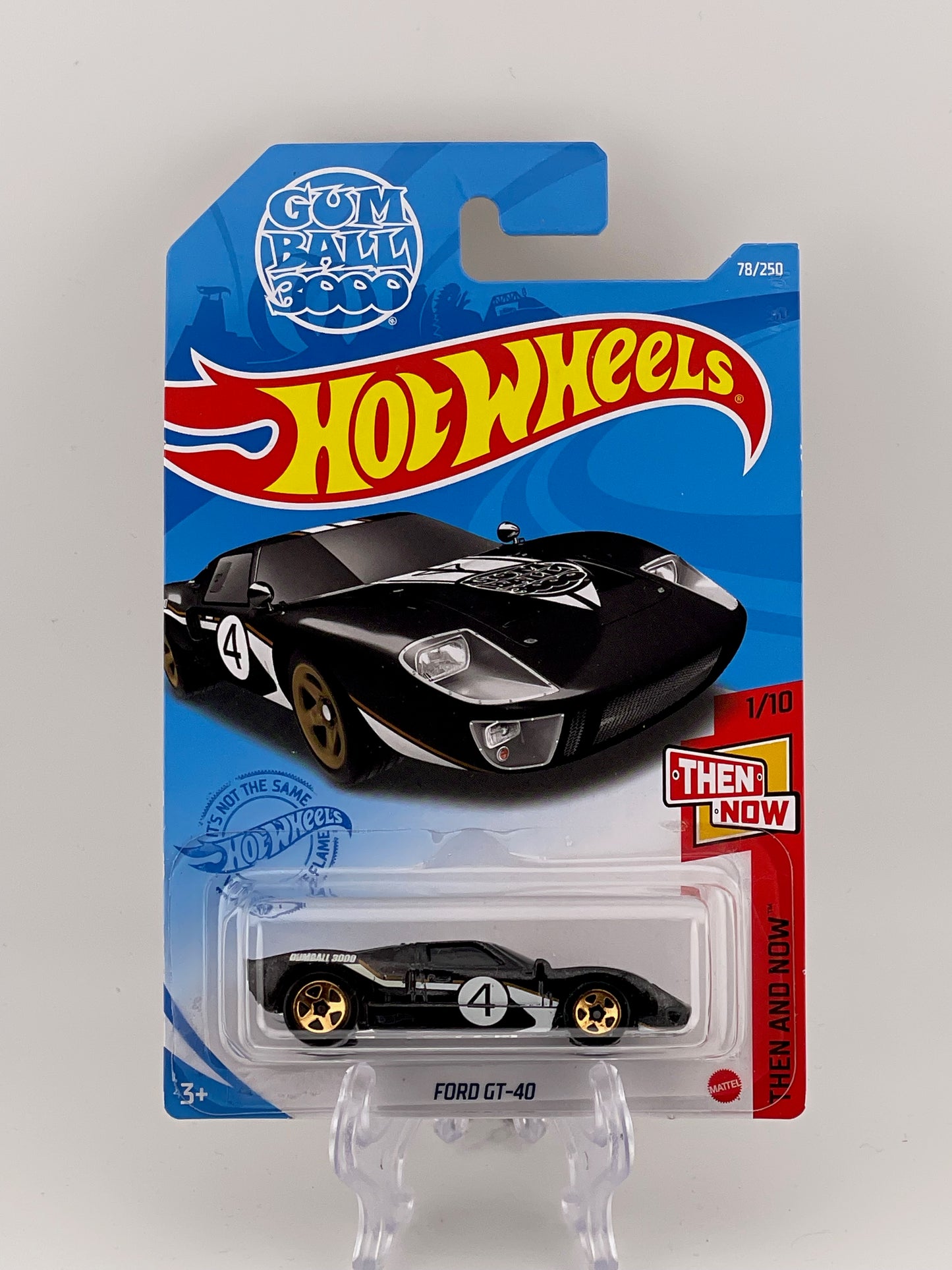 Hot Wheels Mainline Ford GT-40 Then And Now 1/10 *Check Description*