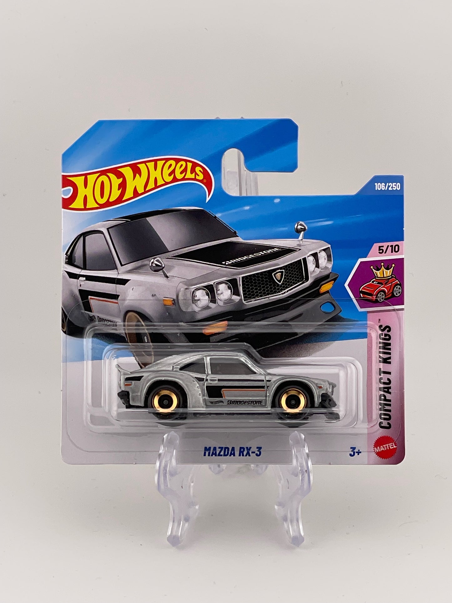 Hot Wheels Mainline Mazda RX-3 Compact Kings 5/10 *Short Card*