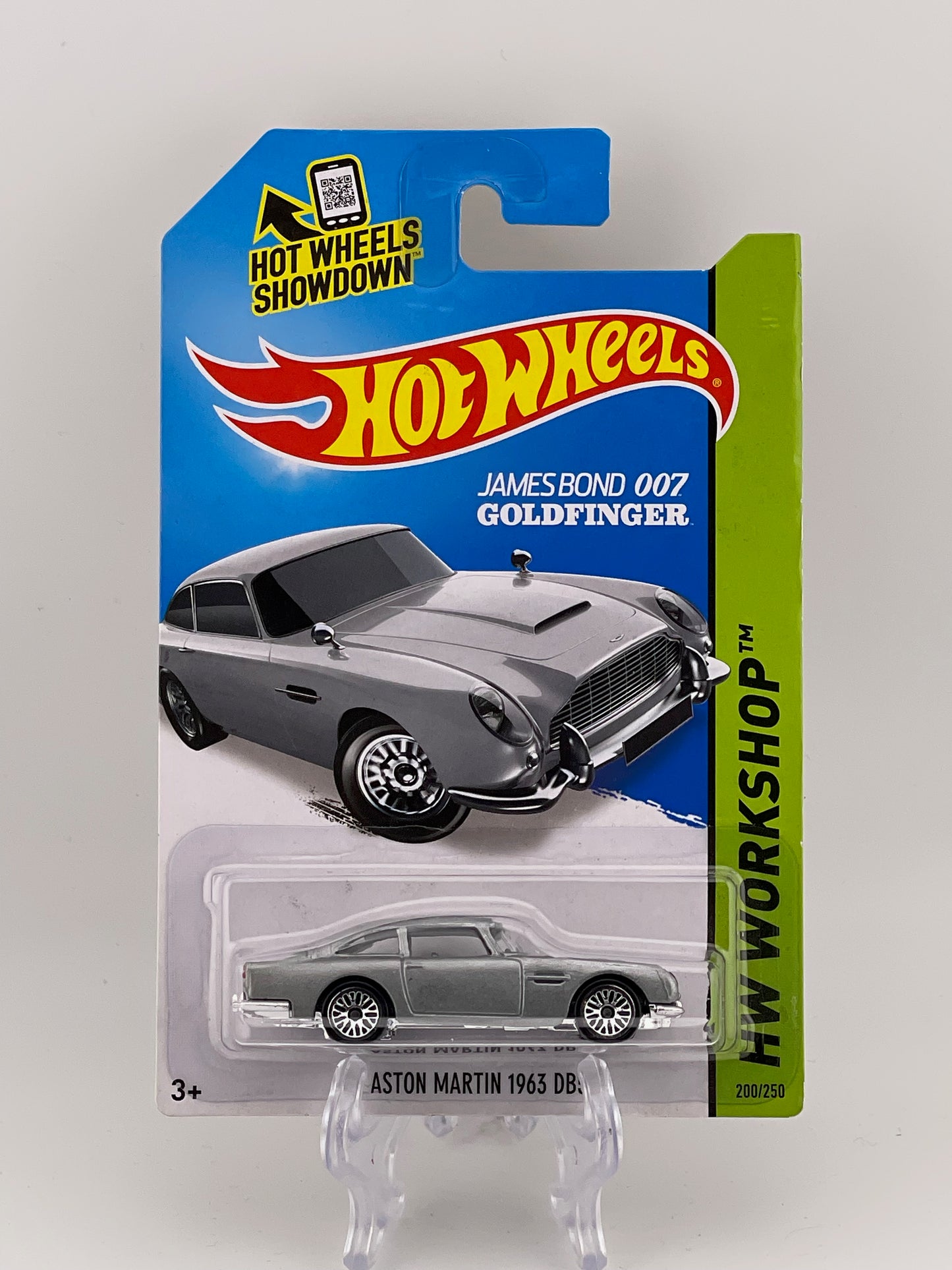 Hot Wheels Mainline Aston Martin 1963 DB5 HW Workshop *Check Description*