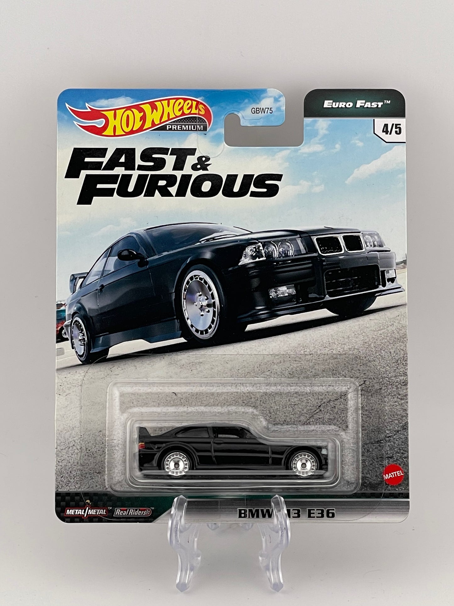 Hot Wheels Premium Fast & Furious Euro Fast 4/5 BMW M3 E36