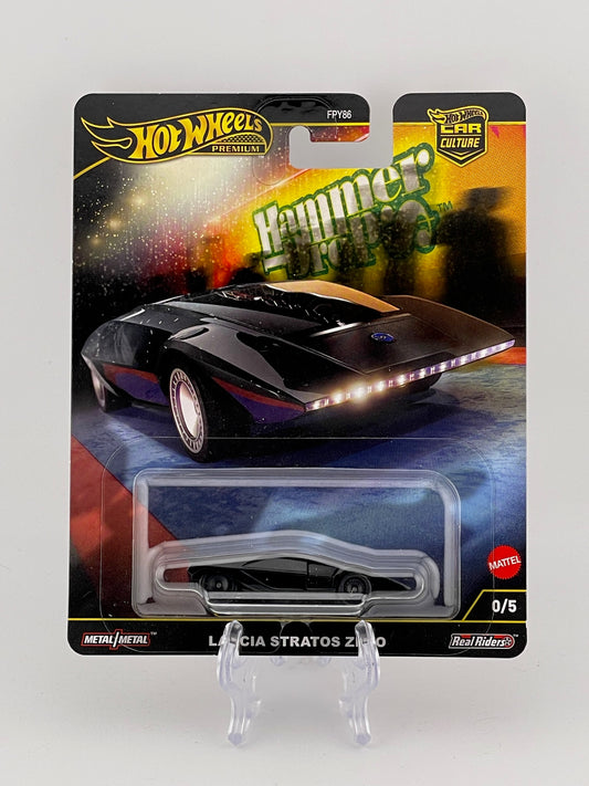 Hot Wheels Premium *CHASE* Car Culture Hammer Drop 0/5 Lancia Stratos Zero