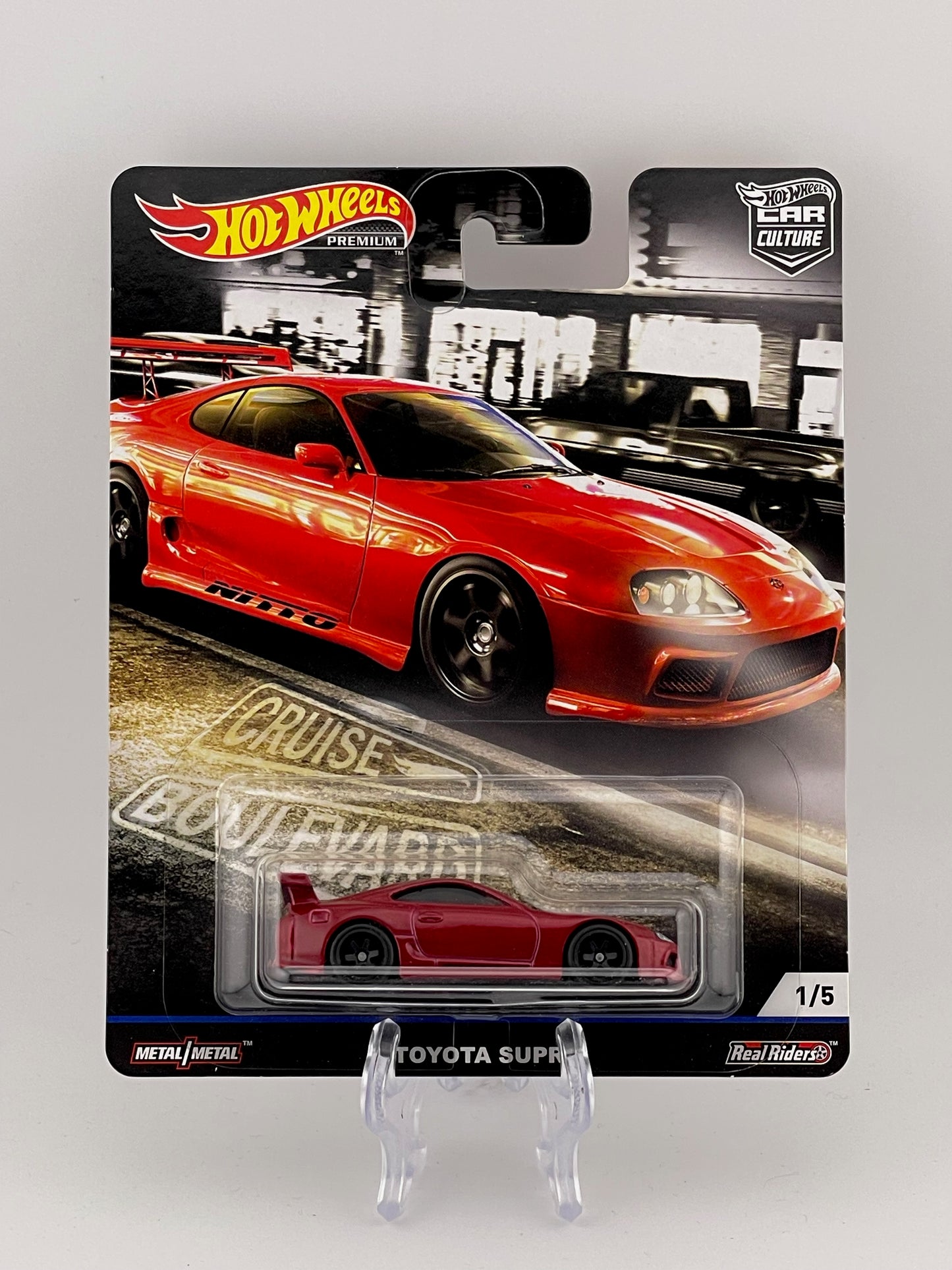 Hot Wheels Premium Car Culture Cruise Boulevard 1/5 Toyota Supra